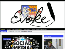 Tablet Screenshot of evoke.qahs.org.uk