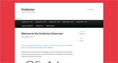 Desktop Screenshot of confucius.qahs.org.uk