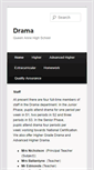 Mobile Screenshot of drama.qahs.org.uk
